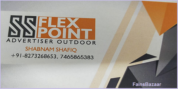 SS FLEX POINT ADVERTISER OUTDOOR| BEST FLEX POINT | ALIGARH-FainsBazaar